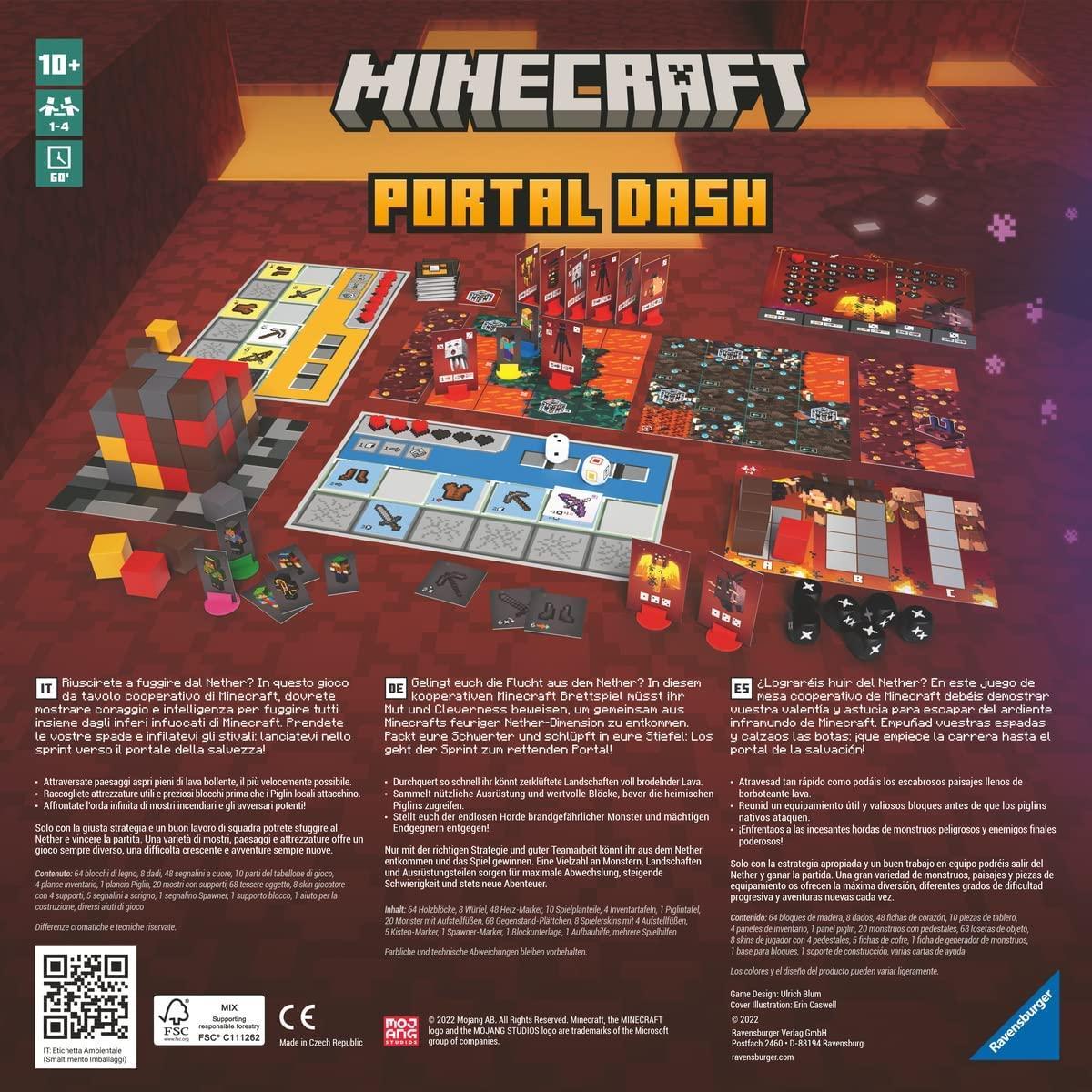 ravensburger minecraft portal dash