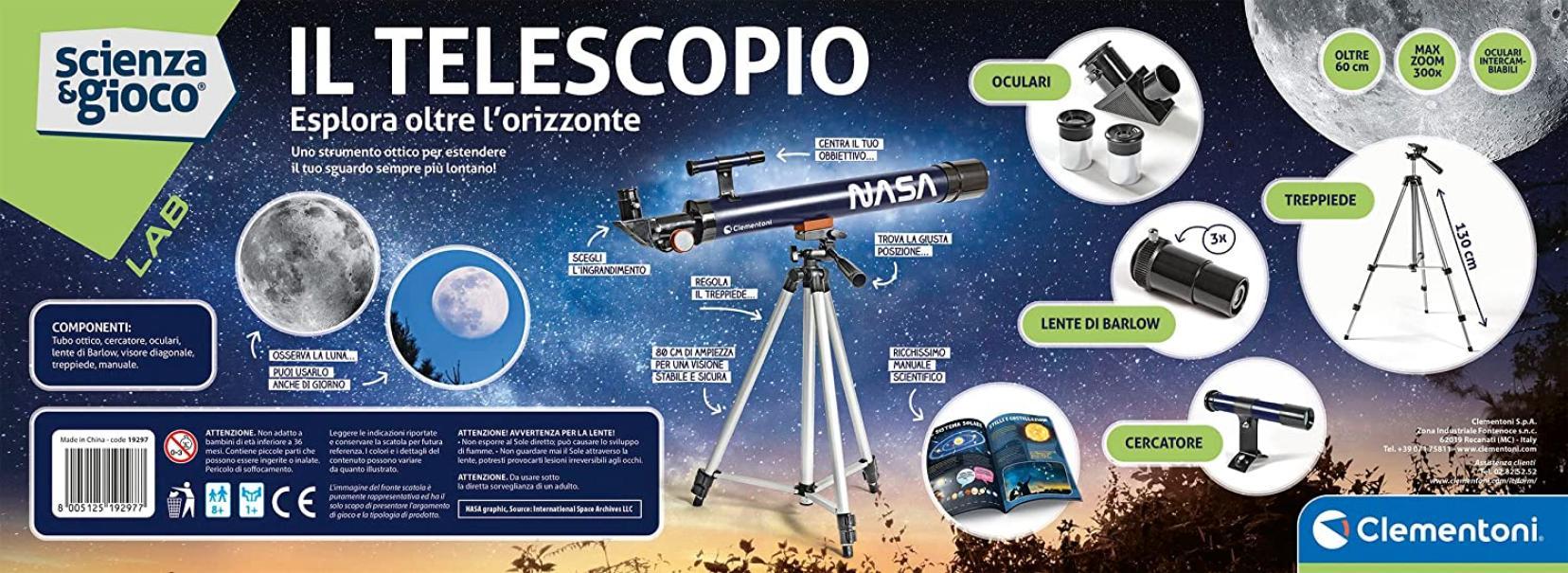 clementoni il telescopio