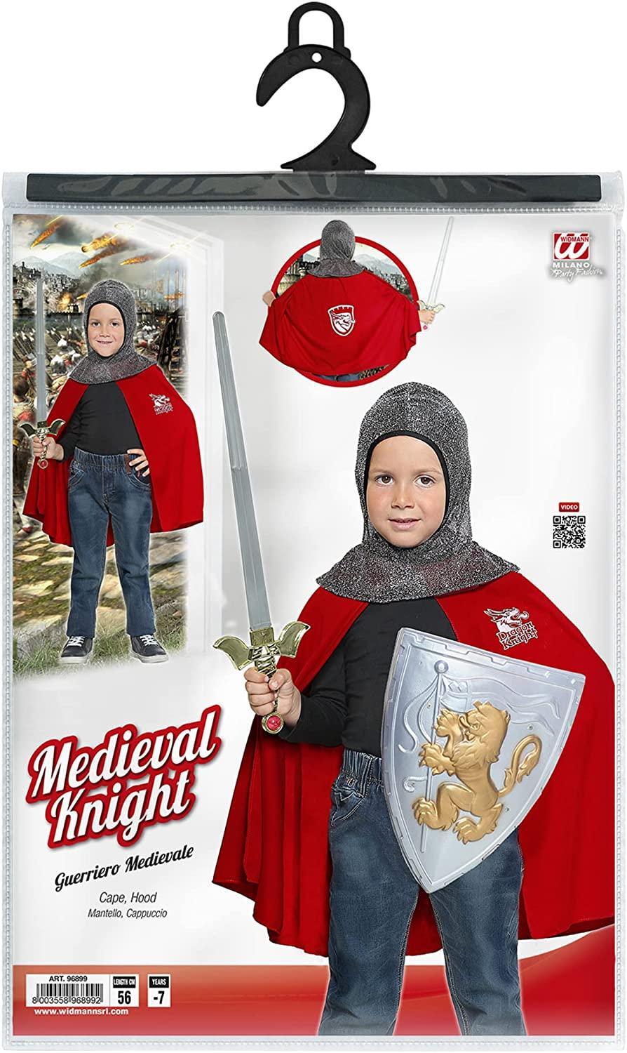 widmann costume guerriero medievale taglia 7 anni