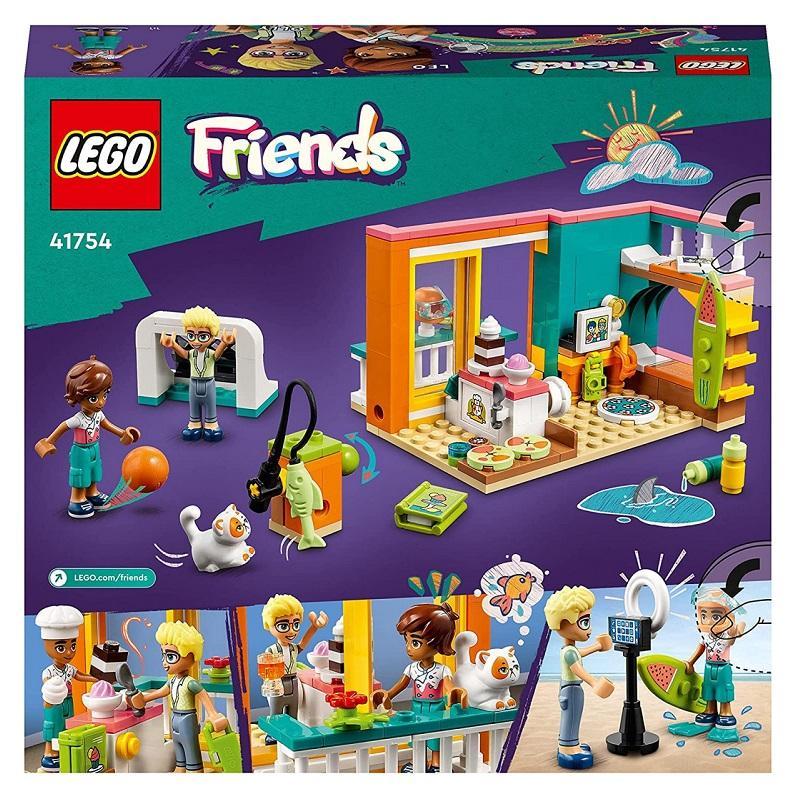 lego lego friends 41754 la cameretta di leo