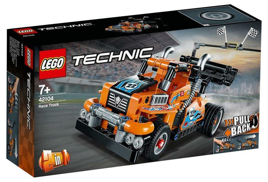 lego lego technic 42104 - camion da gara
