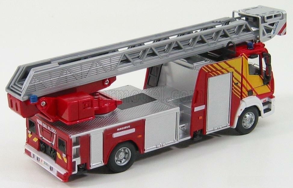 macdue burago emergency camion vigili del fuoco - scala 1/50