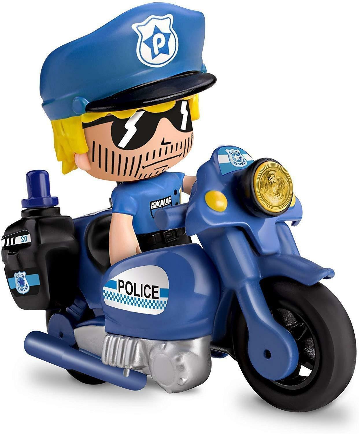 famosa pinypon action - veicoli polizia + personaggio