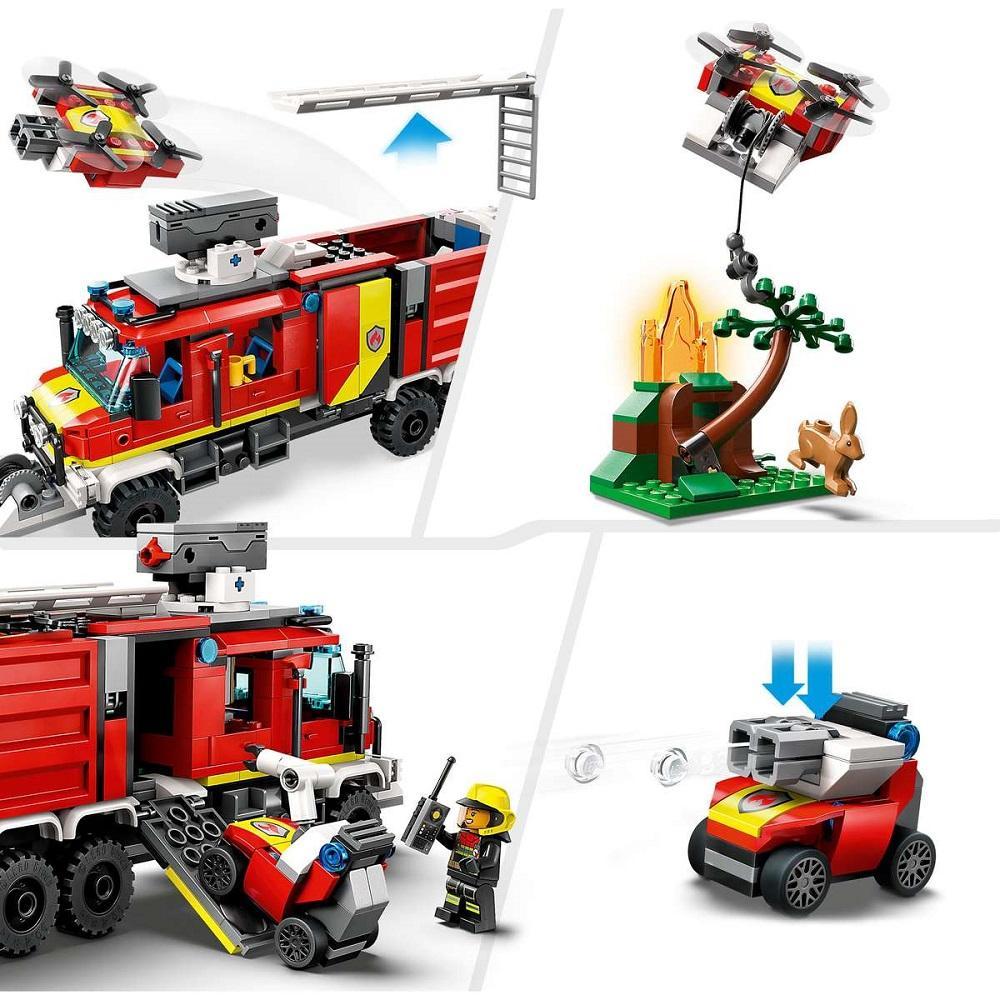 lego lego city 60374 autopompa vigili del fuoco