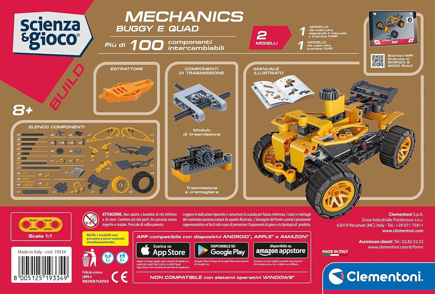 clementoni mechanics buggy e quad