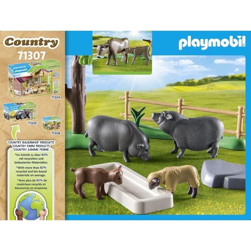 playmobil animali della fattoria
