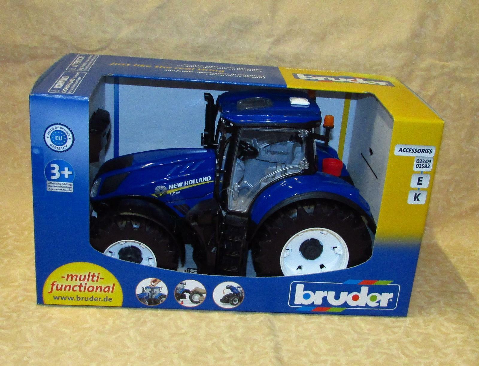bruder trattore new holland t7 315 - scala 1/16
