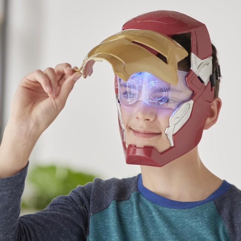 hasbro avengers iron man maschera elettronica