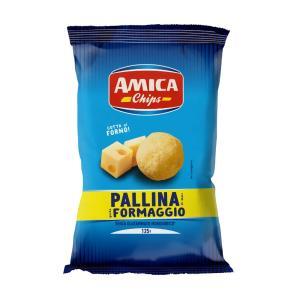 Patatina snack pallina formaggio  125gr