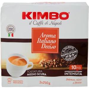 Caffè macinato aroma italiano gusto deciso  2x250gr