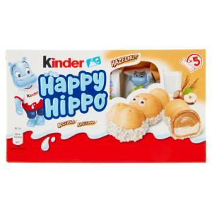 Merendina al cioccolato happy hippo nocciola  103gr