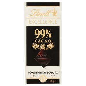Tavoletta di cioccolato excellence 99%  50gr