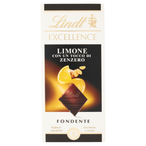 Cioccolato excellence tavoletta limone zenzero   100gr