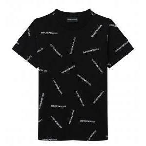 T-shirt bambino nero 3h4td7-4j09z