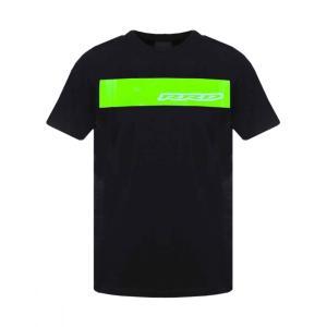 T-shirt. nero/verde fluo