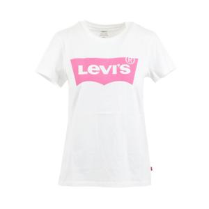 T-shirt levi's. bianco/rosa