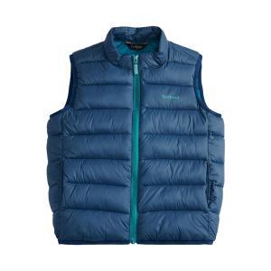 Gilet barbout. indaco