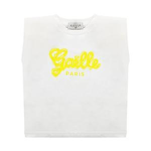 T-shirt . bianco/giallo