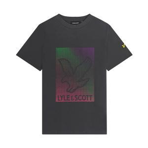 T-shirt lyle & scott. grigio