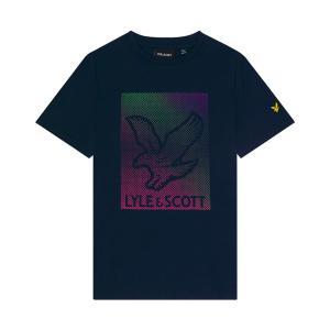 T-shirt lyle & scott. blu