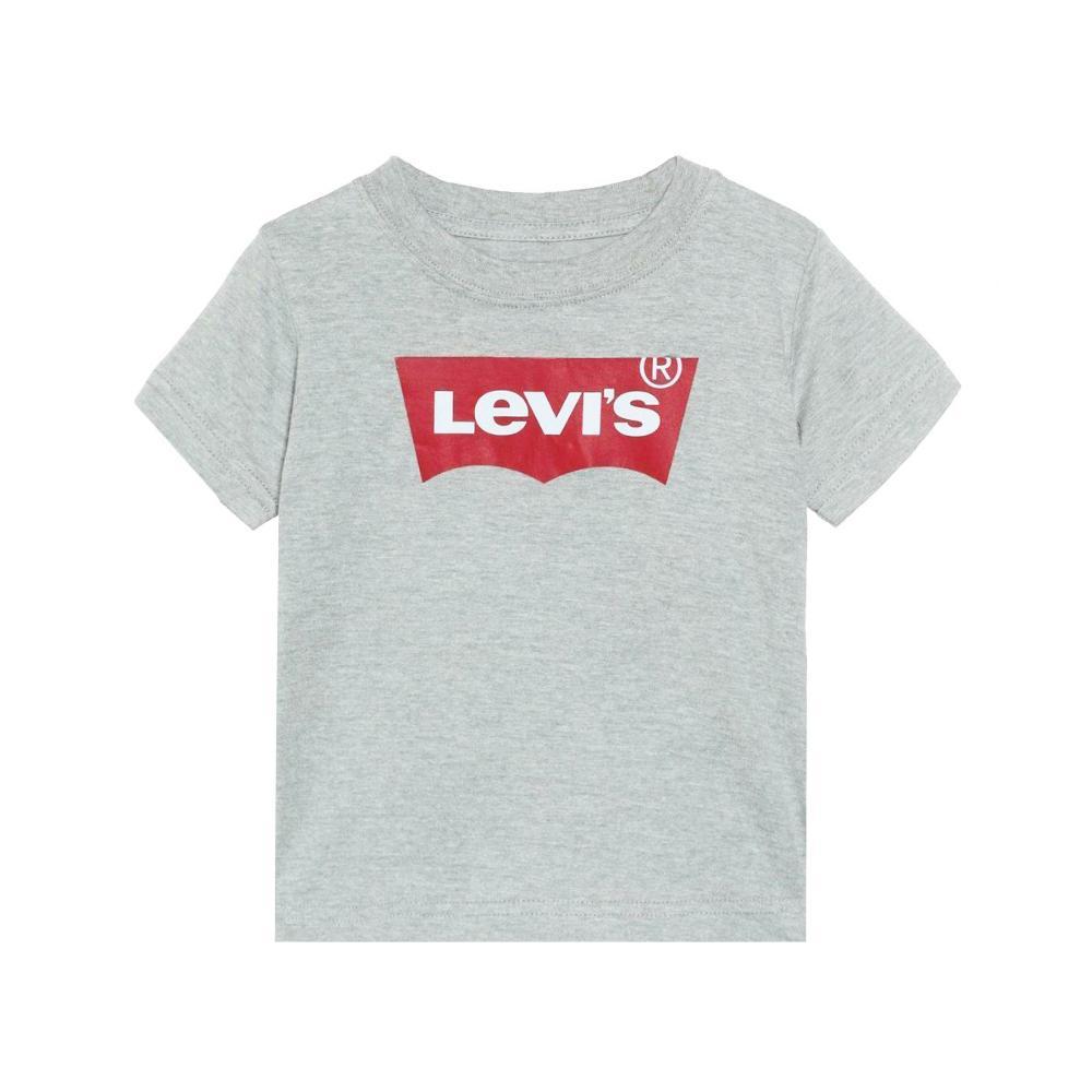 levis levis t-shirt  bambino grigio 8e8157