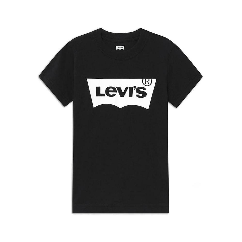 levis levis t-shirt junior  nero bianco 9e8157