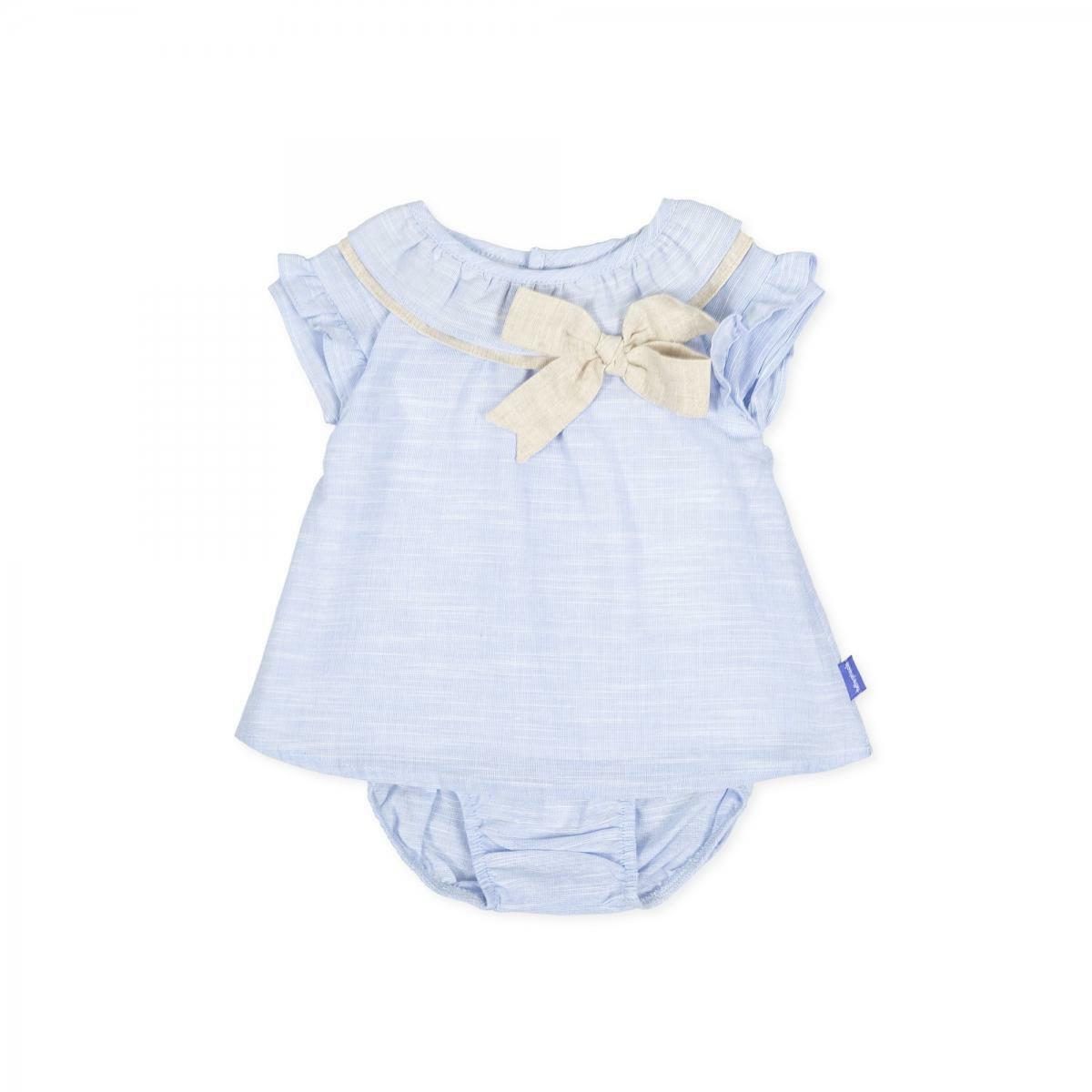 tutto piccolo tutto piccolo vestitino neonata azzurro 8210s20