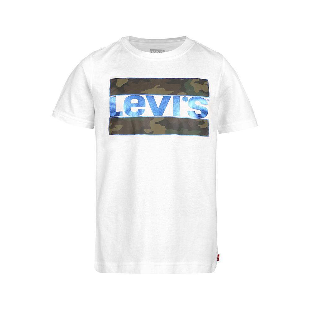 levis t-shirt levi's. bianco/camouflage