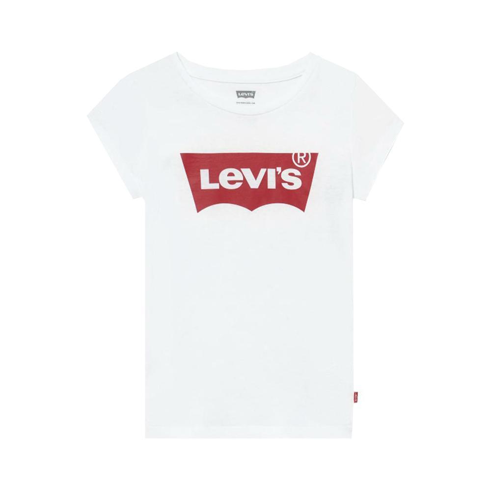 levis t-shirt levis bambina bianco 4e4234