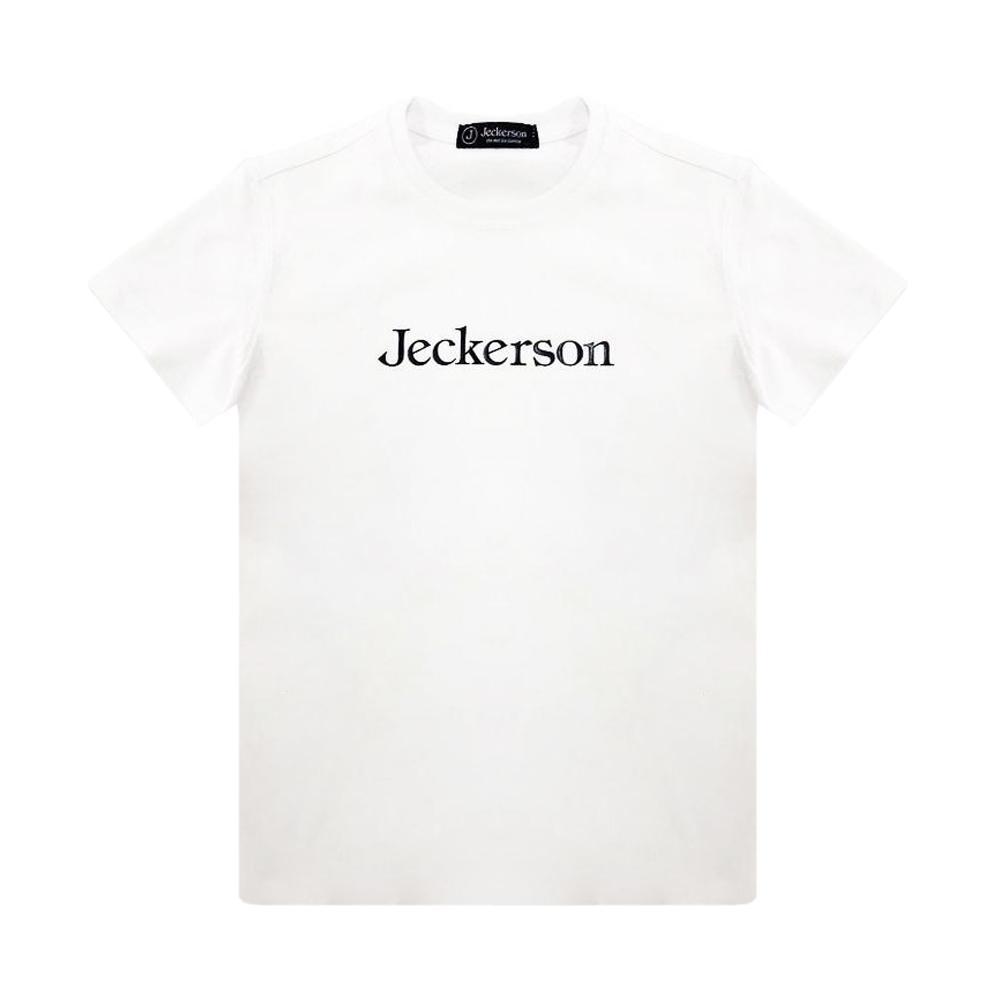 jeckerson jeckerson t-shirt. bianco/blu