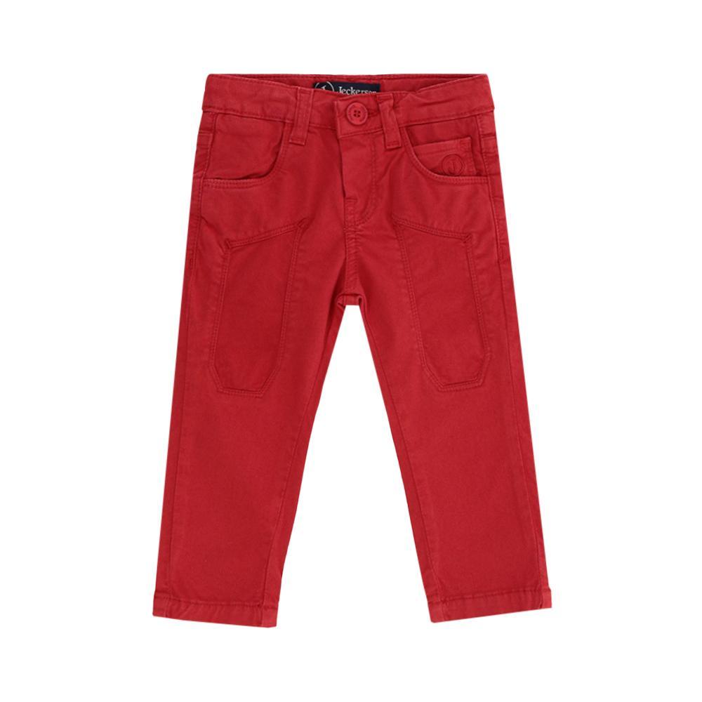 jeckerson jeckerson pantalone neonato rosso jn1845