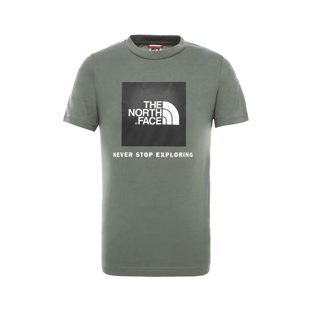 the north face the north face t-shirt bambino verde nf0a3bs2