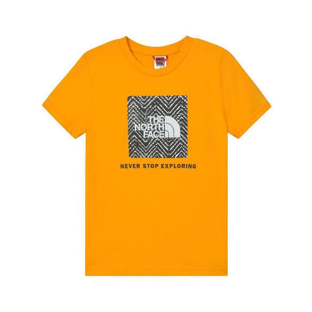 the north face t-shirt the north face bambino ocra nf0a3bs2