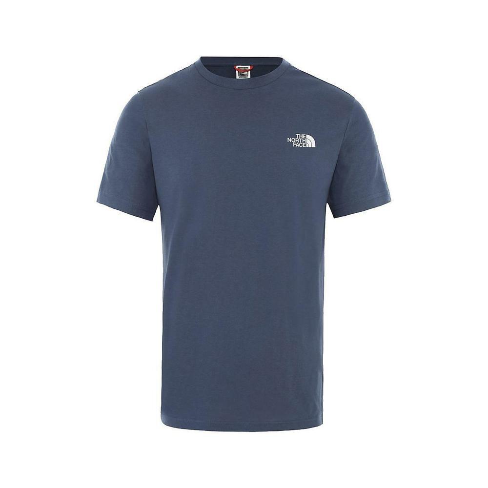 the north face the north face t-shirt uomo bluette nf0a2tx5