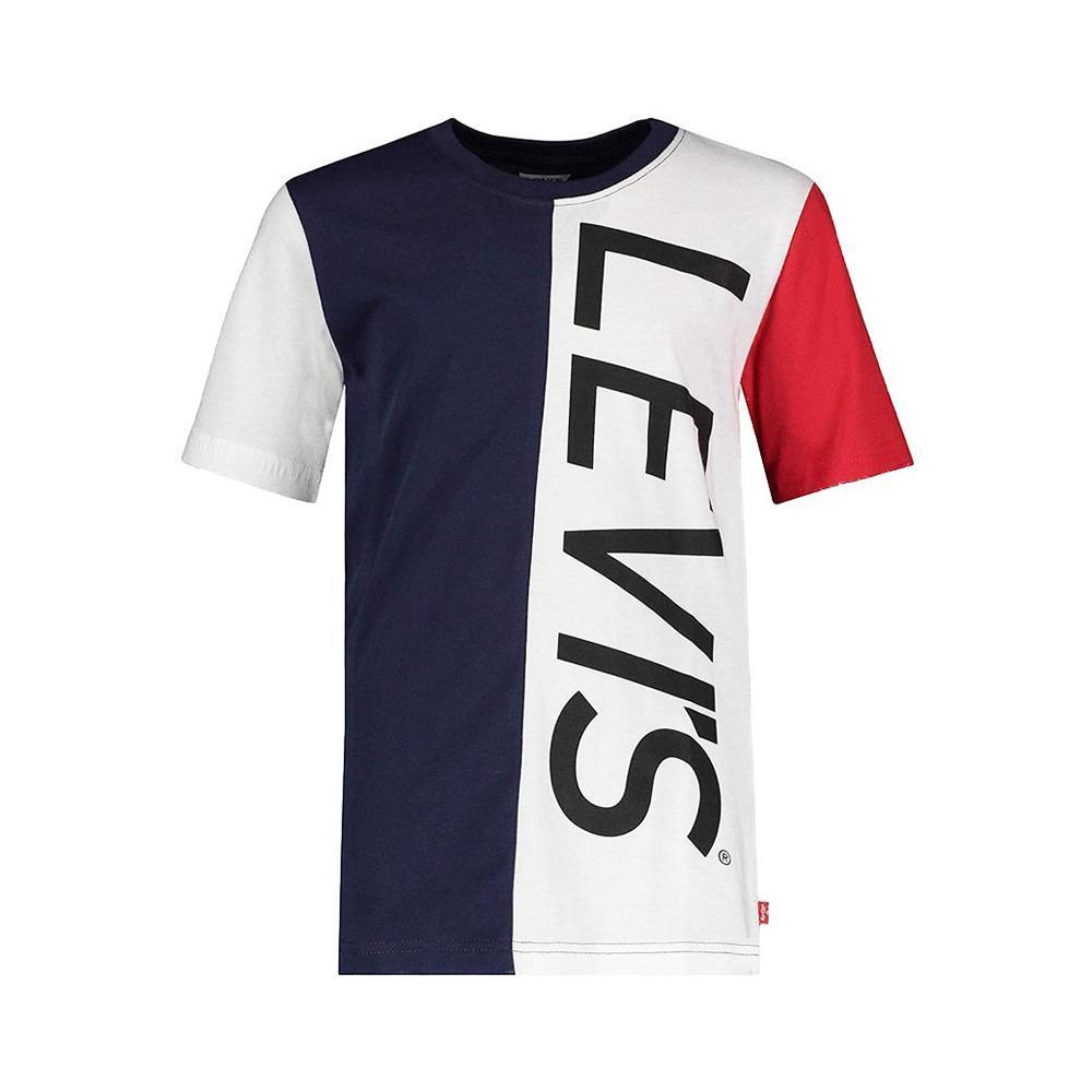 levis levis t-shirt junior blu bianco  9ea995