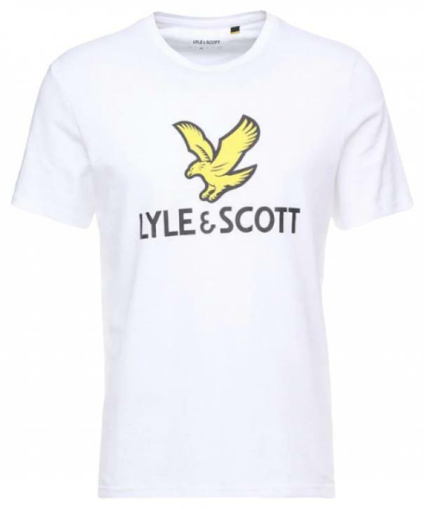 lyle&scott lyle&scott t-shirt junior bianco lsc08151