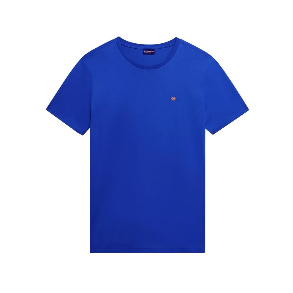napapijri napapijri t-shirt uomo blu royal np0a4egg