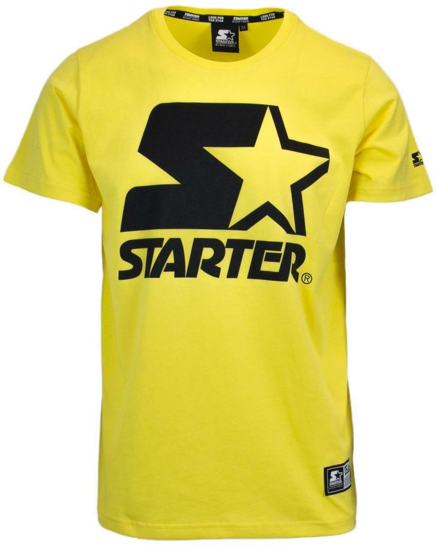 starter starter t-shirt uomo giallo nero tp9-72402