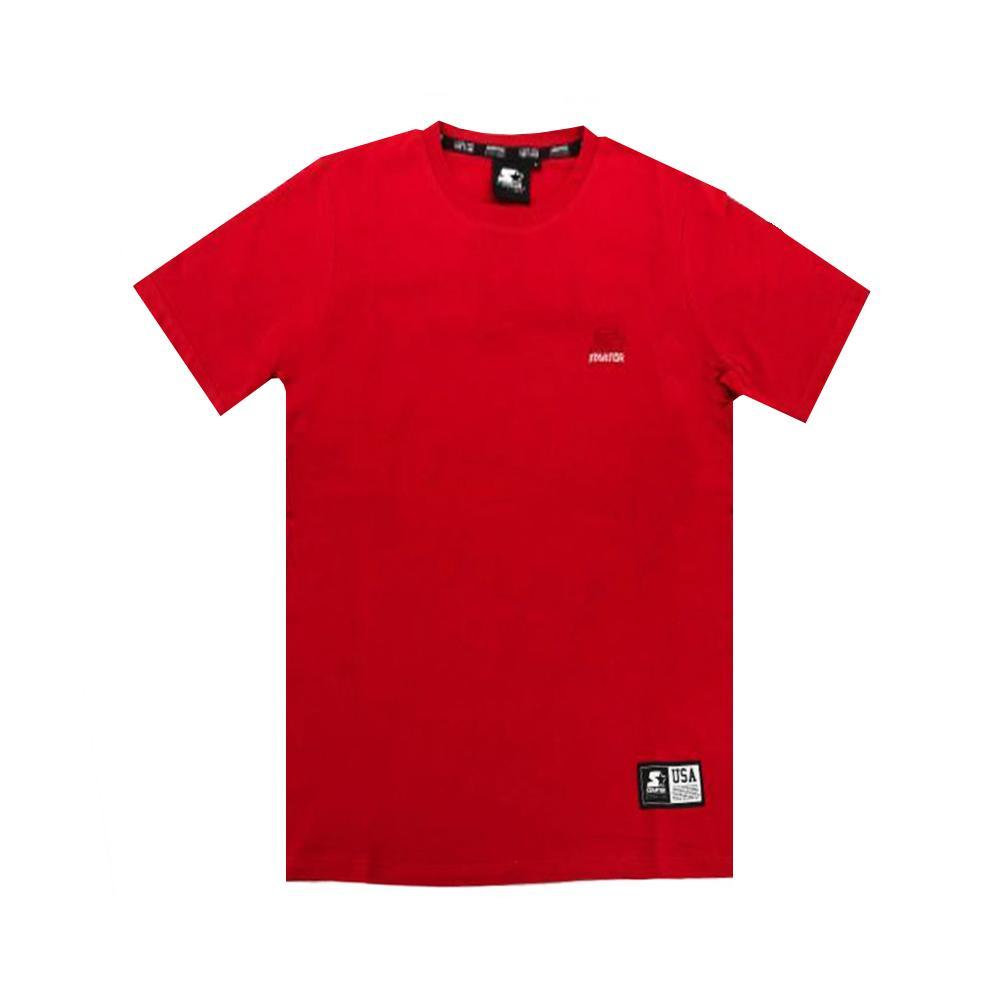 starter starter t-shirt uomo rosso 72910