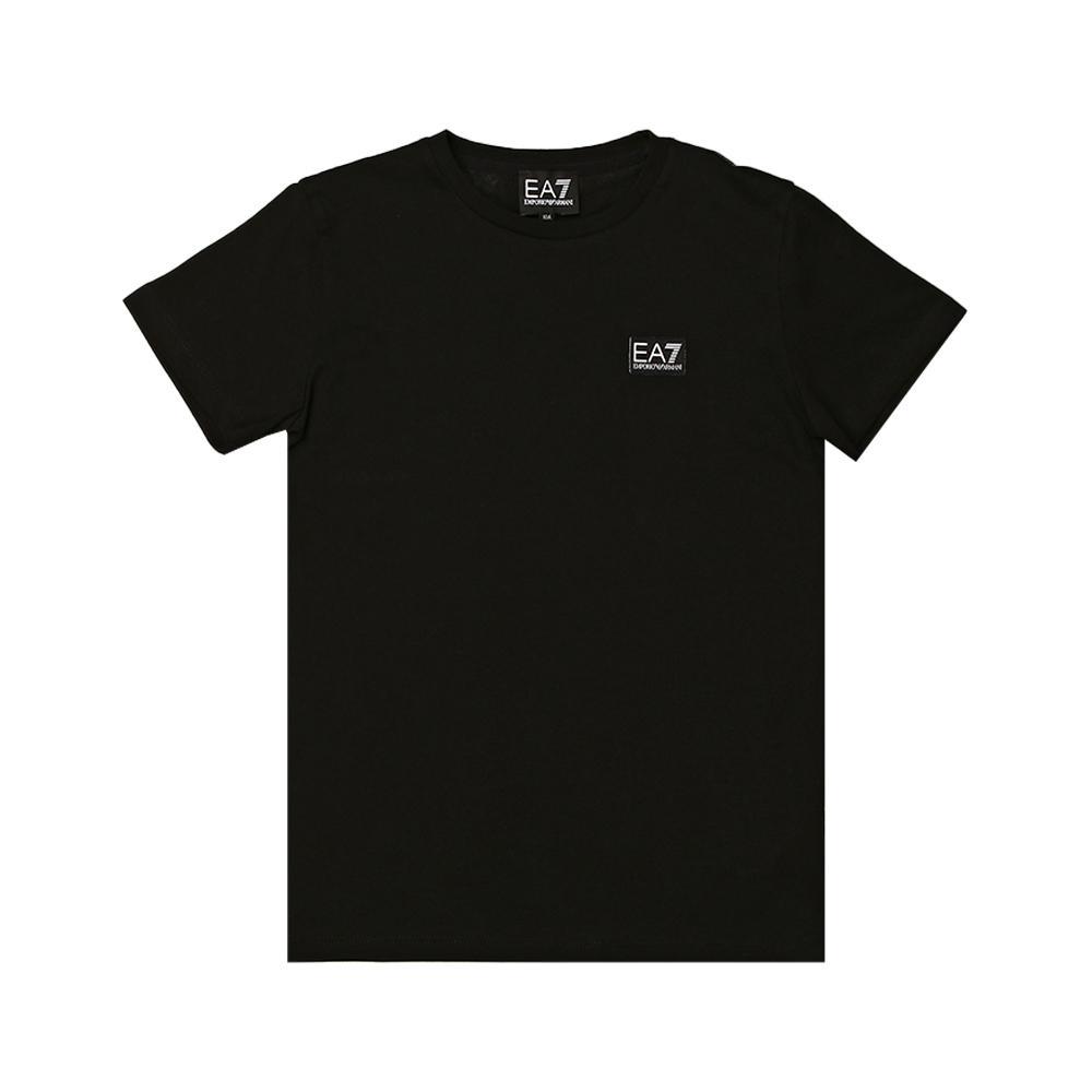 ea7 ea7 t-shirt bambino nero 3hbt59-bjt3z
