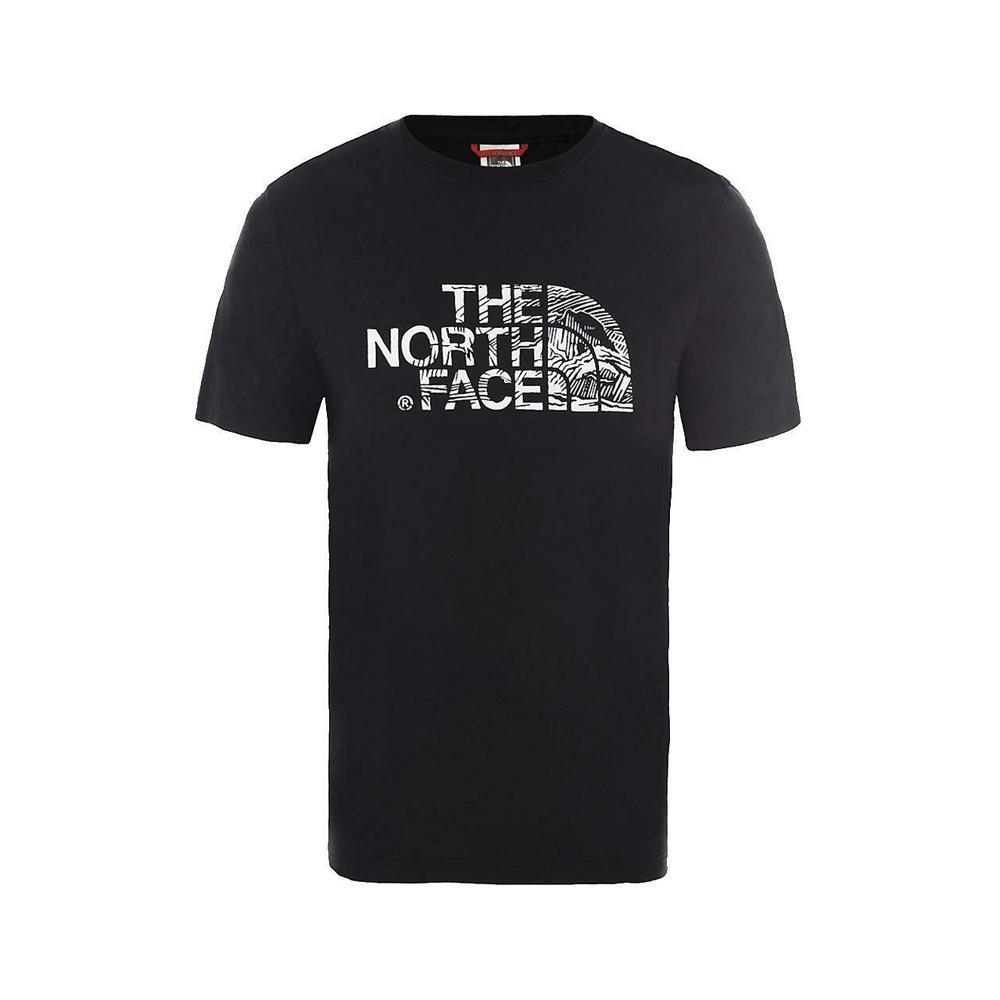 the north face the north face t-shirt uomo nero nf00a3g1