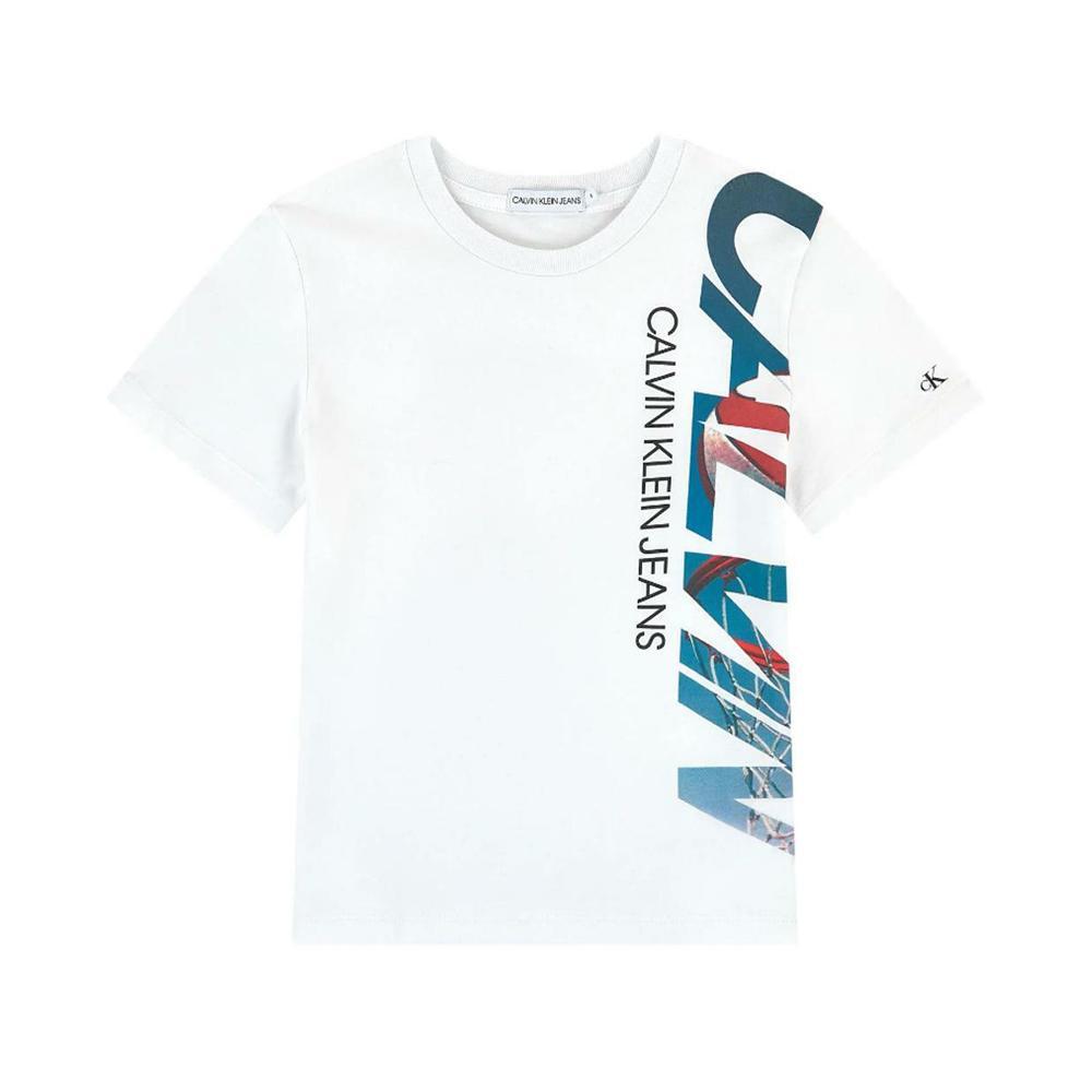 calvin klein t-shirt calvin klein. bianco