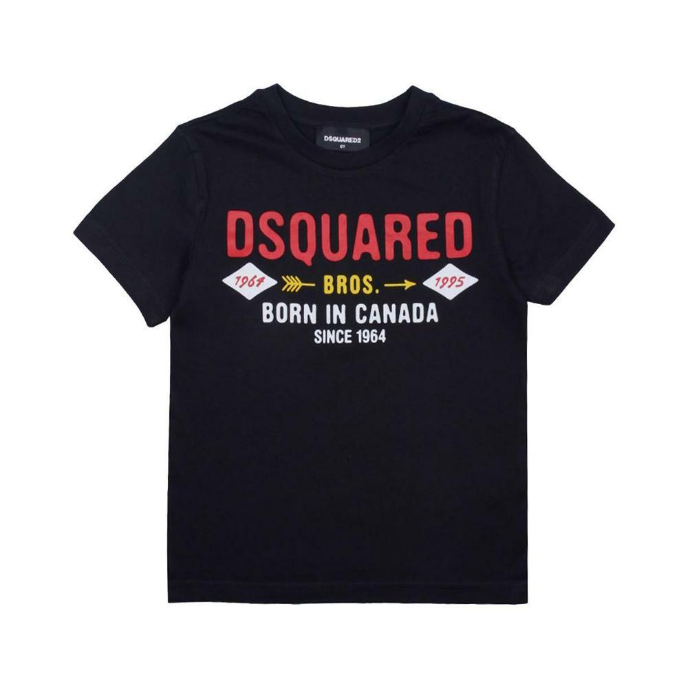 dsquared dsquared t-shirt. nero