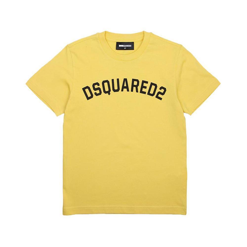 dsquared dsquared t-shirt. giallo
