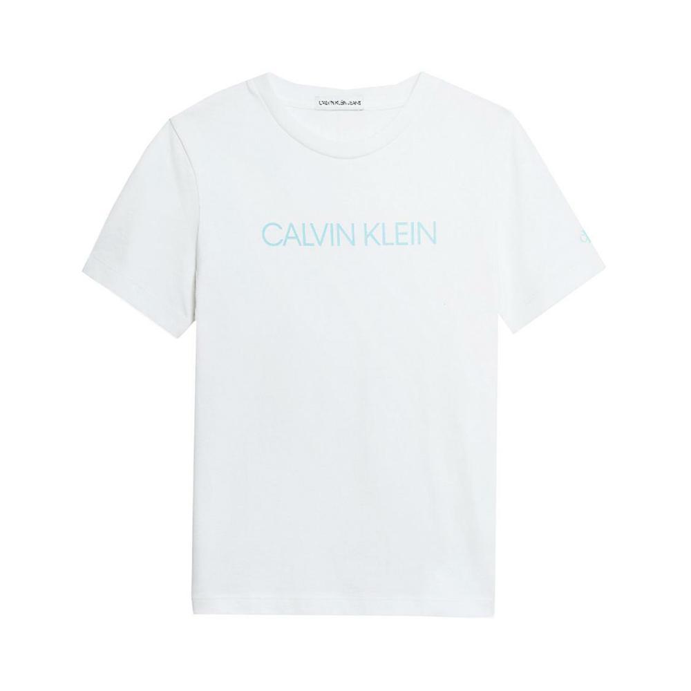 calvin klein t-shirt calvin klein. bianco/blu