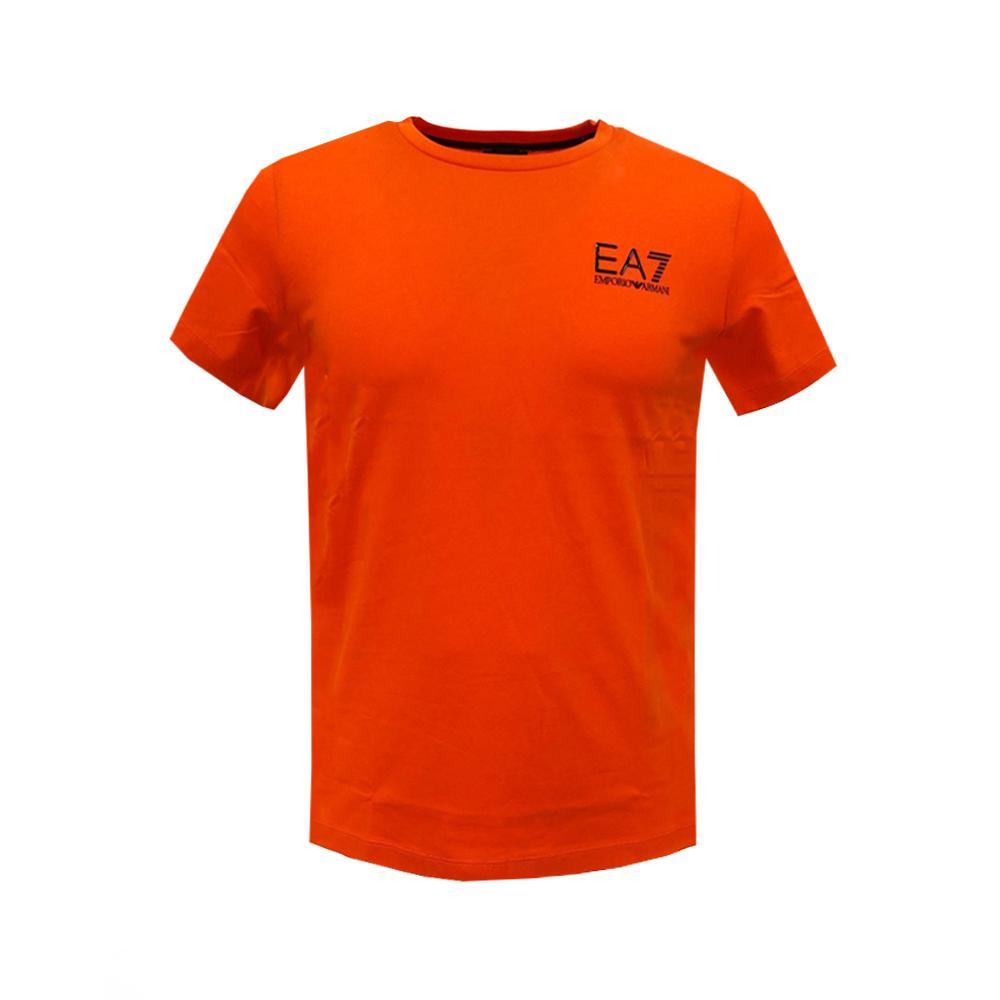 ea7 t-shirt ea7. arancio