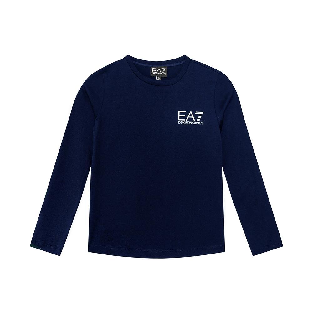 ea7 t-shirt ea7. blu