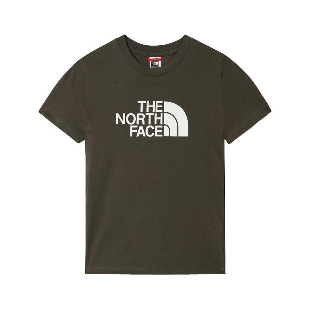 the north face t-shirt the north face. verde