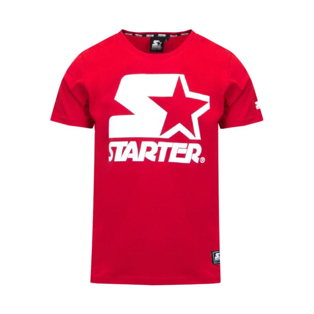 starter t-shirt starter. rosso
