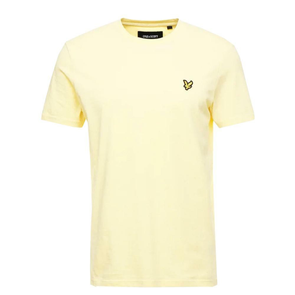 lyle&scott t-shirt lyle&scott uomo w325 giallo chiaro ts400vog